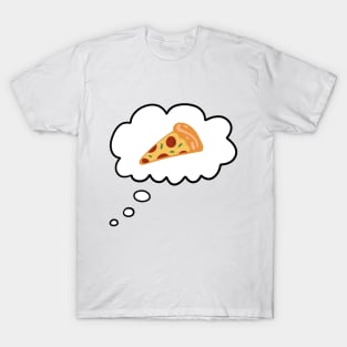 Pizza Thought Bubble T-Shirt